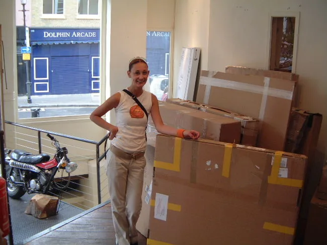 Freddi C at work 2