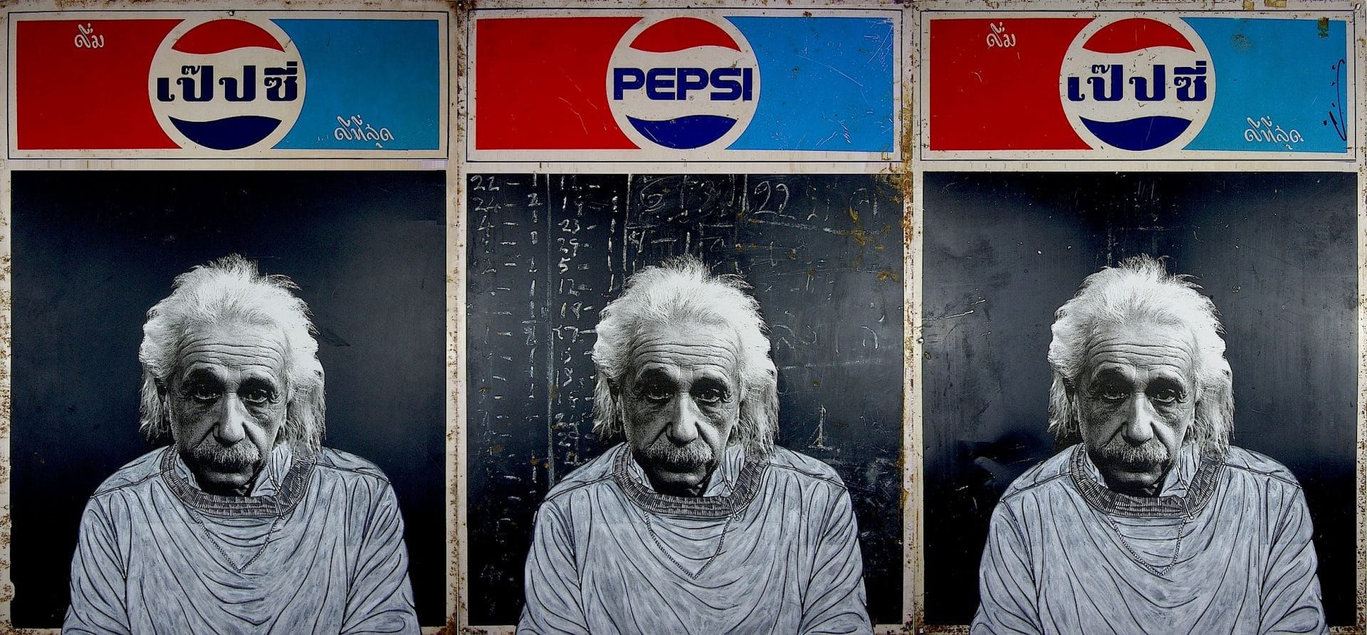 Tripple einstein on pepsi