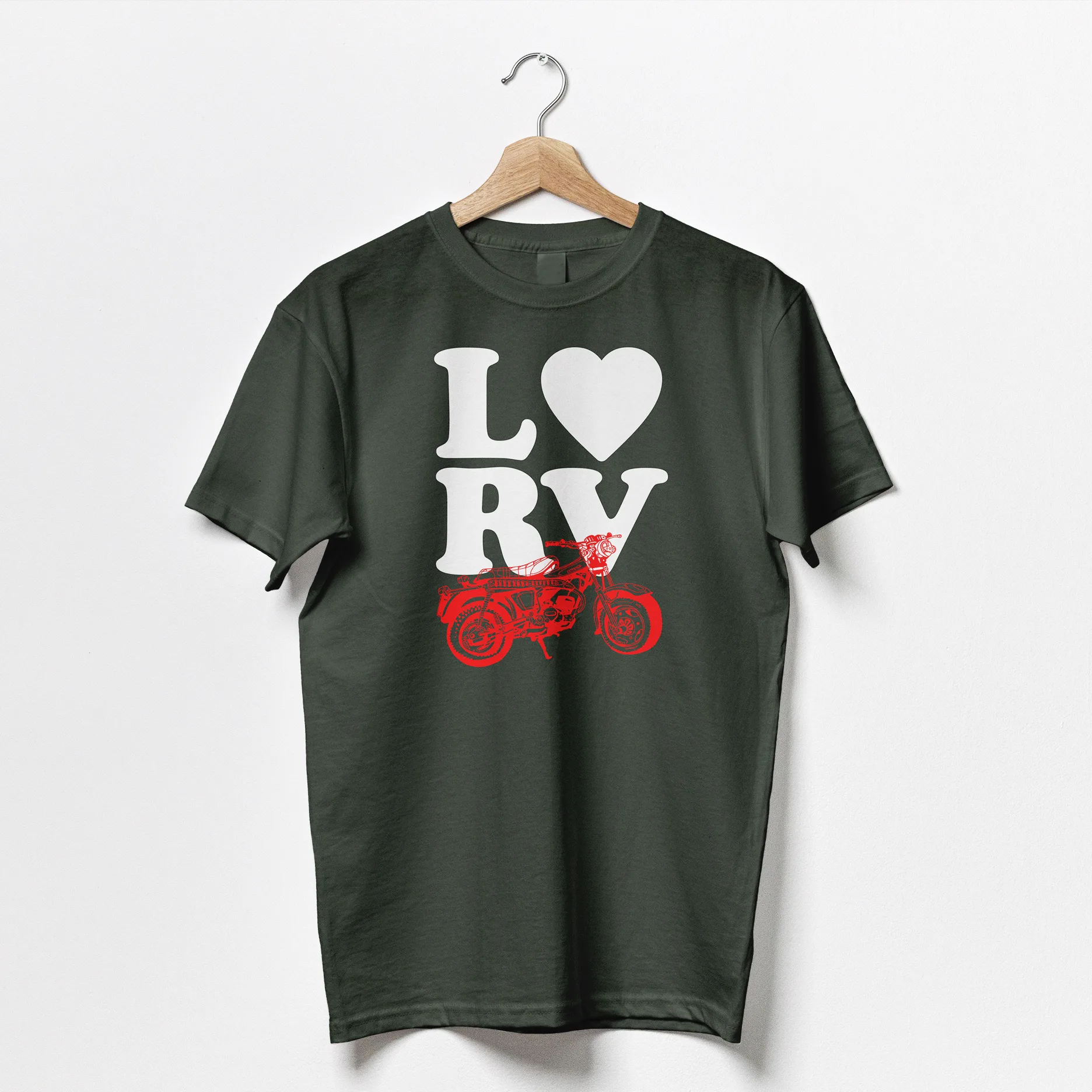 love rv army green