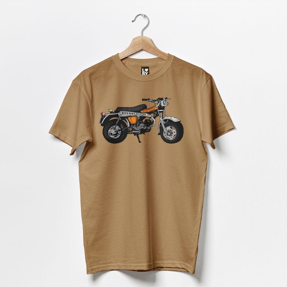 vintage caramel orange bike